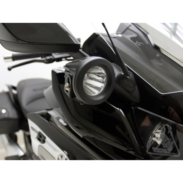 R&G DENALI Auxiliary Light Mounting Brackets For BMW K1600GT '18, K1600GTL '18- & K1600B Bagger '18-
